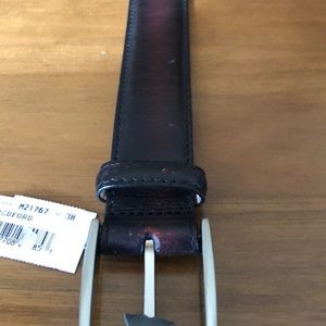 Men’s Brighton Bedford cordovan belt